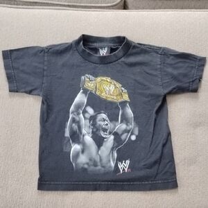 Y2K Kids WWE John Cena Graphic Tee, Kids Wrestle Mania Shirt, John Cena Tee